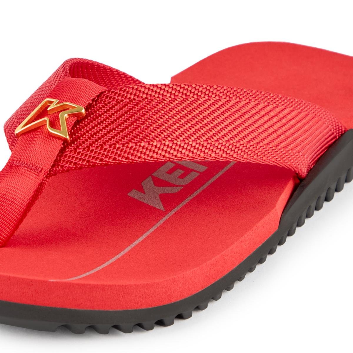 Chinelo Kenner Nk6 Pro U2 Masculino - Vermelho Vermelho 4