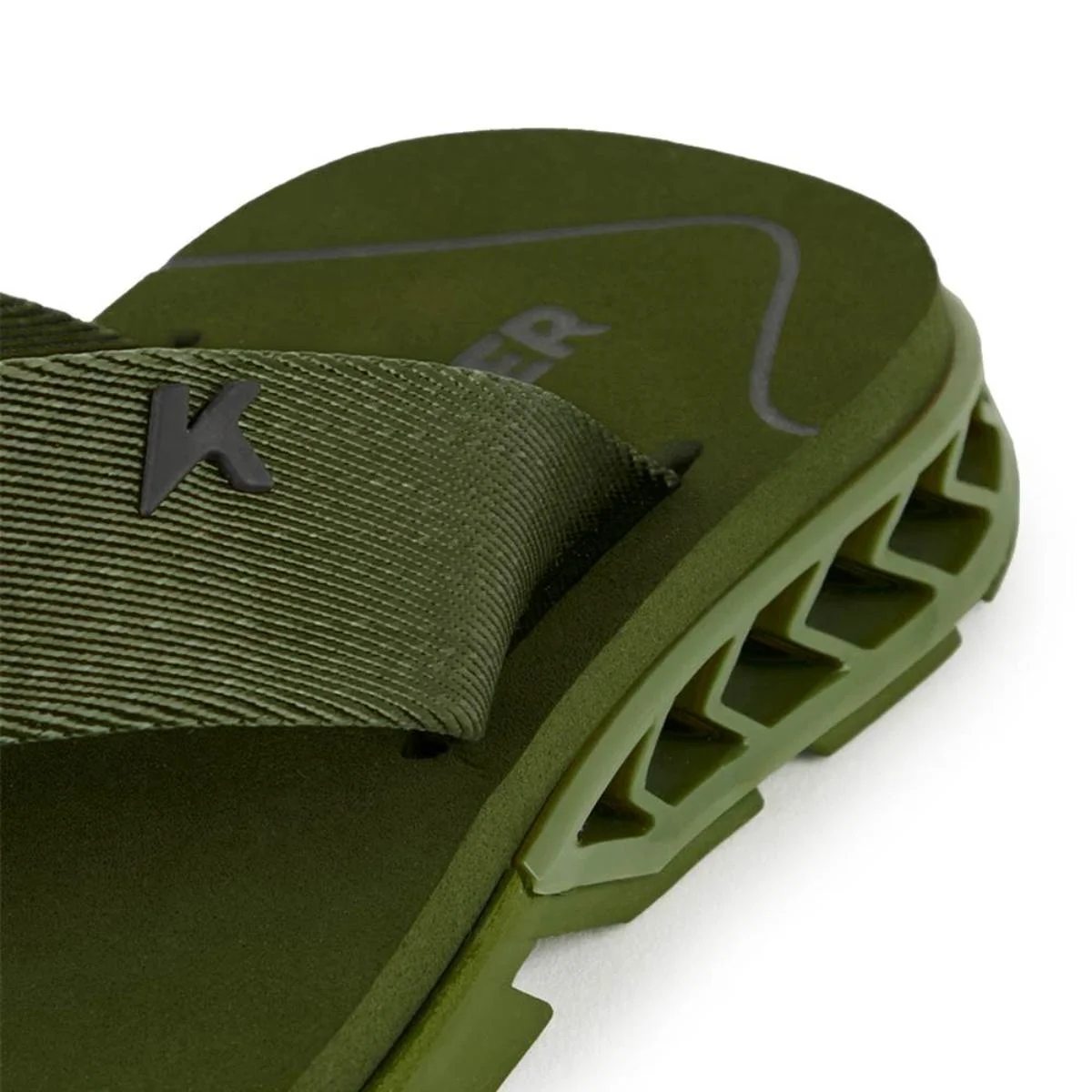 Chinelo Kenner Rakka U1 Masculino - Verde Verde 4