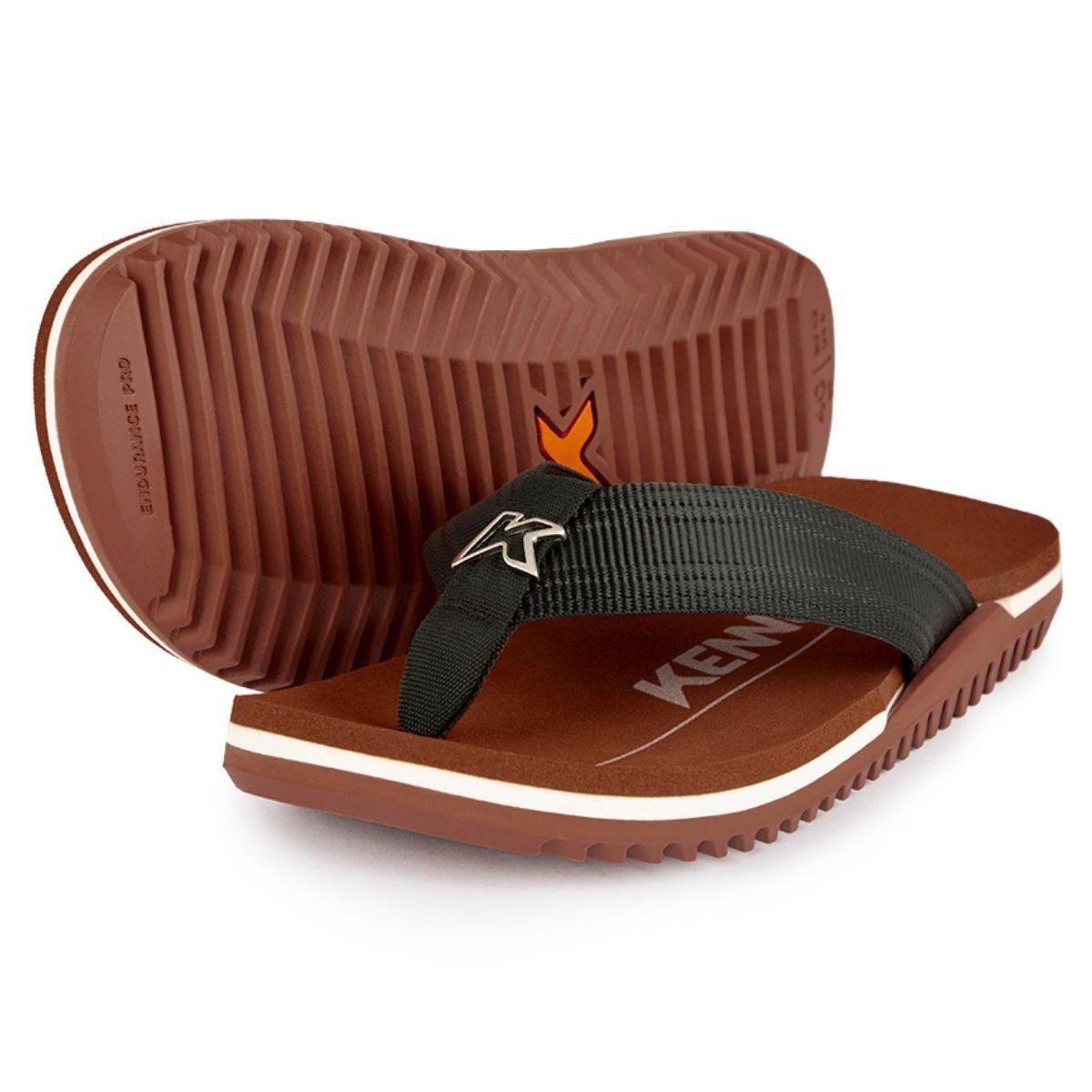 Chinelo Kenner Nk6 Pro Masculino - Marrom