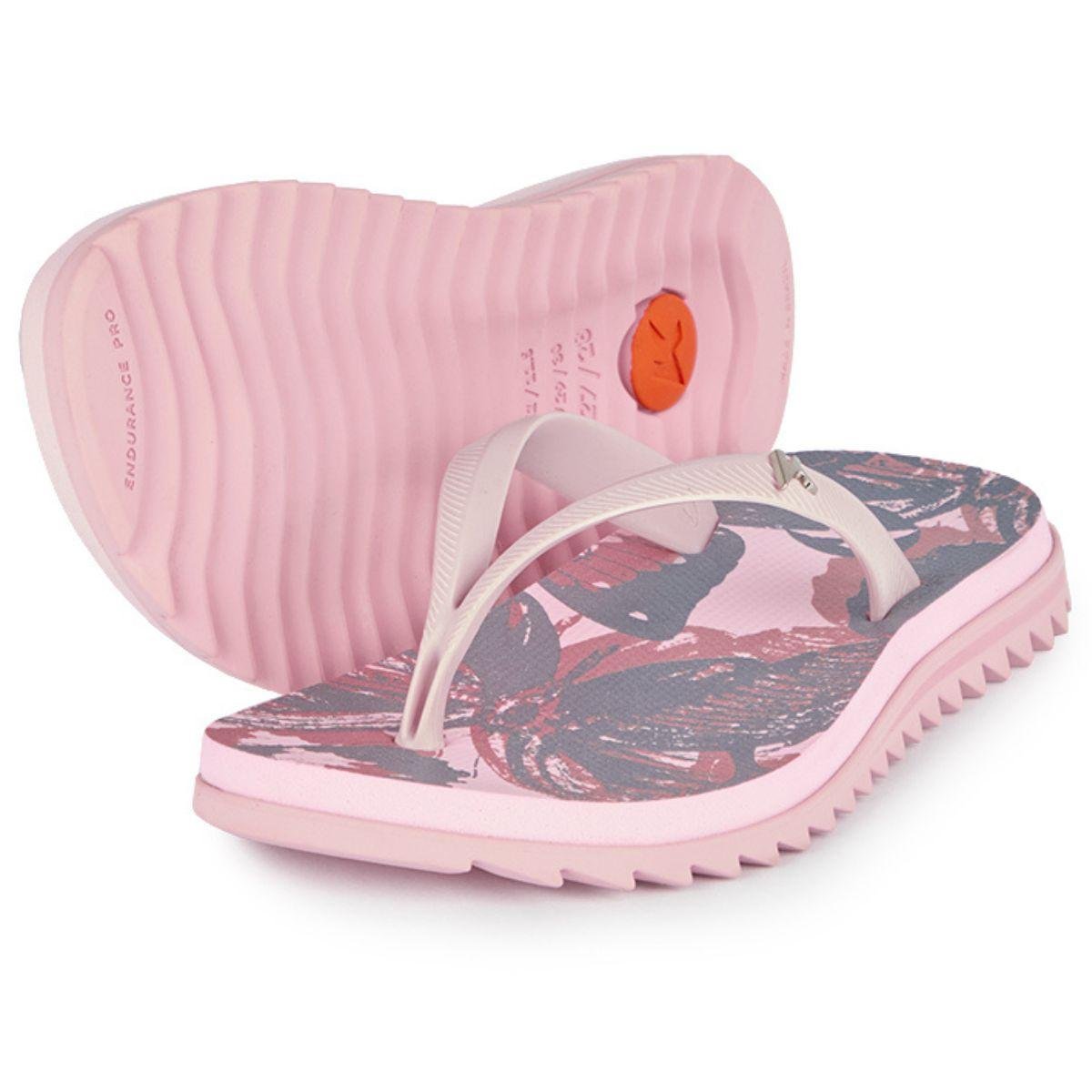 Chinelo Infantil Kenner Ibiza Borboletas Kids - Rosa Claro e Cinza