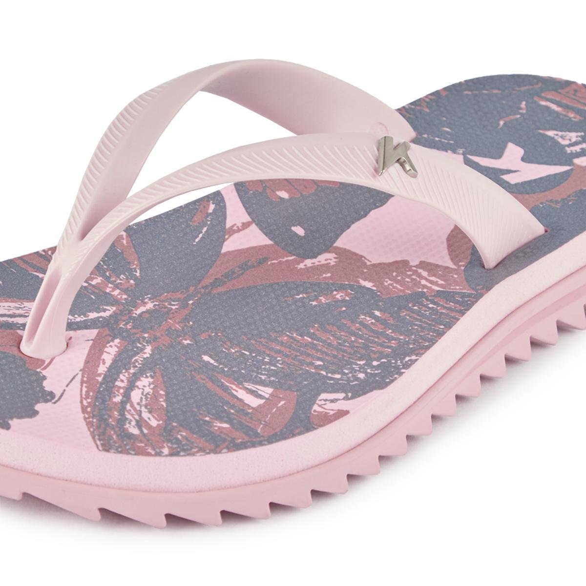 Chinelo Infantil Kenner Ibiza Borboletas Kids - Rosa Claro e Cinza Rosa Claro/Cinza 4