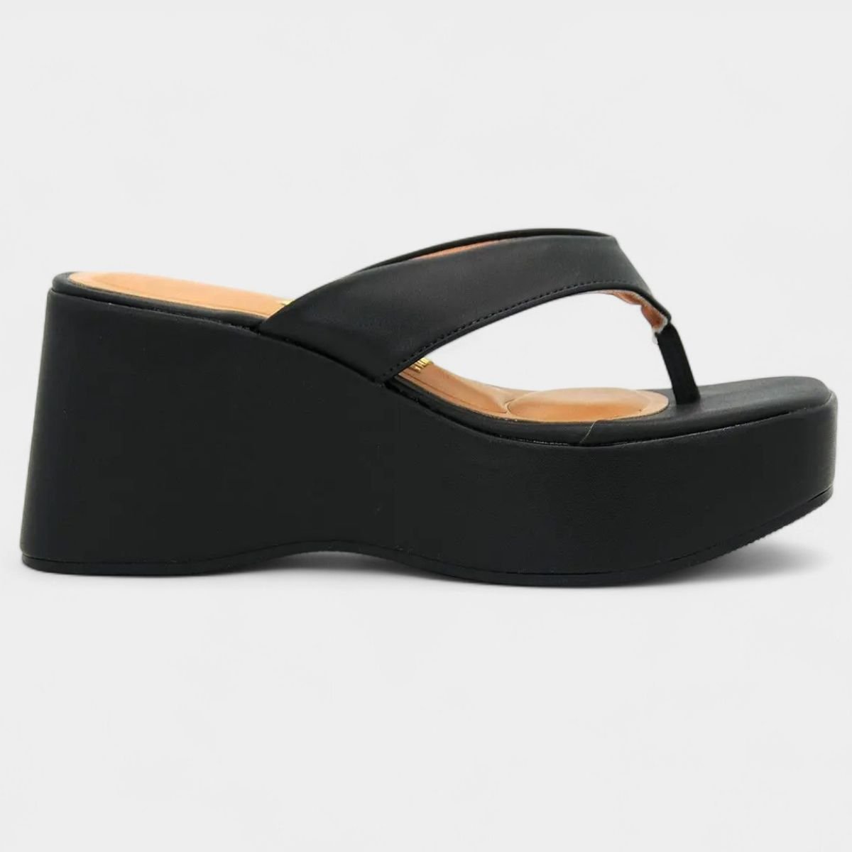 Tamanco Vizzano Plataforma Feminino - Preto Preto 2