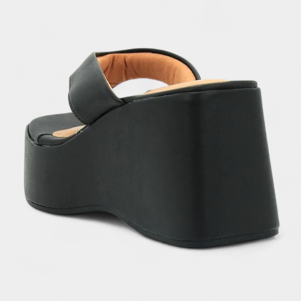 Tamanco Vizzano Plataforma Feminino - Preto Preto 4