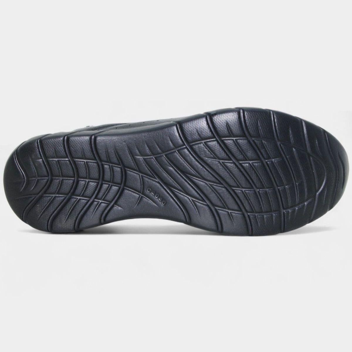 Slip On Kolosh Nobuck Plataforma Feminino - Preto Preto 5