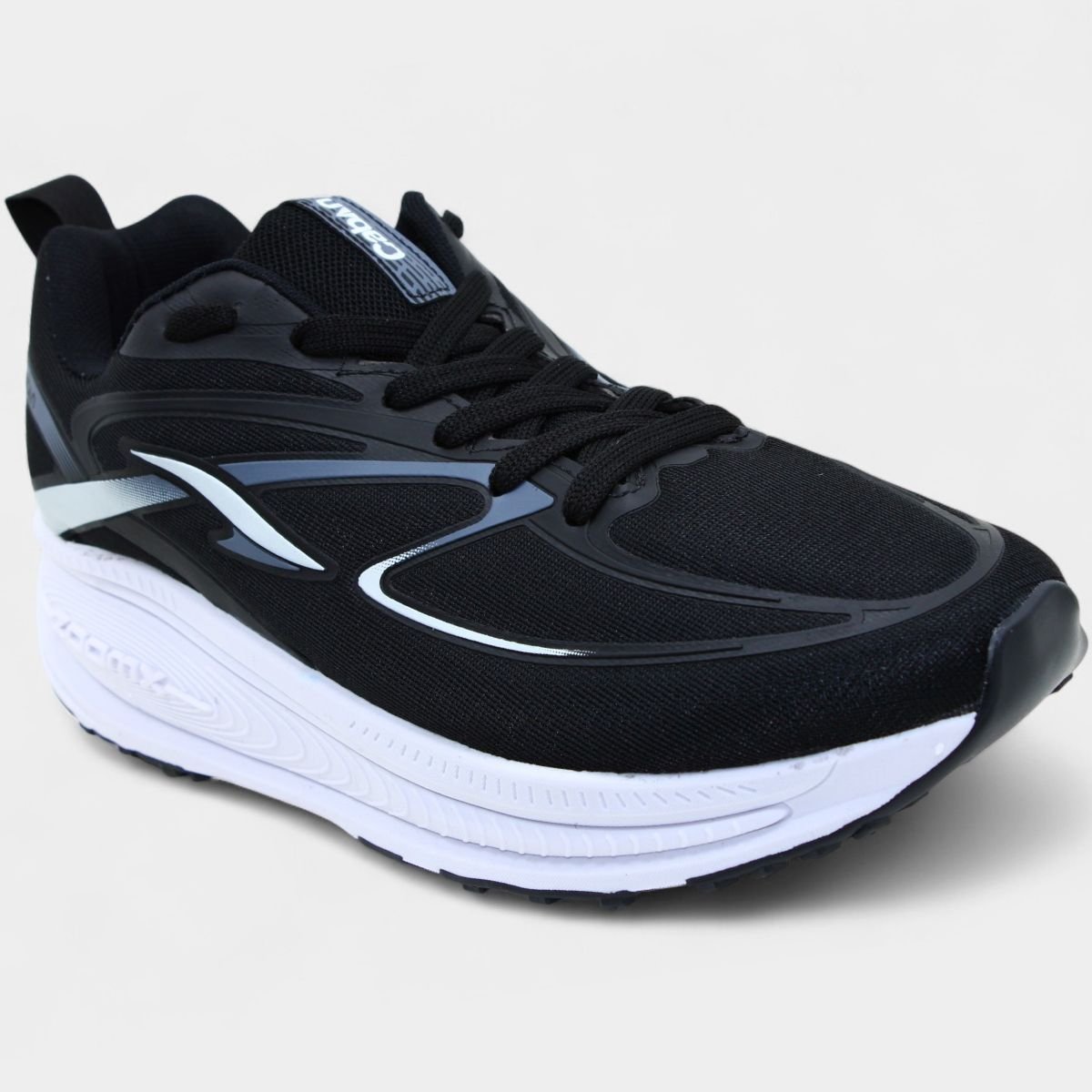 Tênis Caban Max Runner Masculino - Preto e Off White