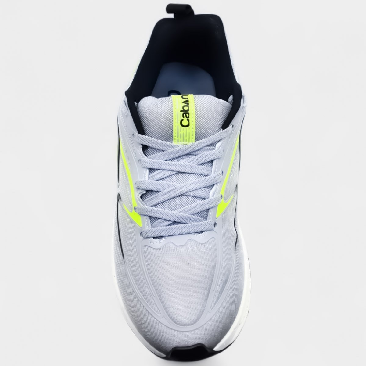 Tênis Caban Max Runner Masculino - Cinza e Verde Cinza 3