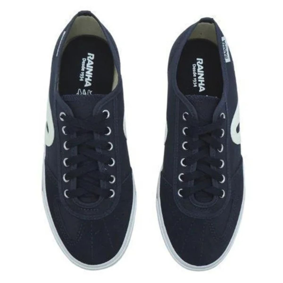 Tênis Rainha Vl 2500 Unissex - Marinho e Branco Azul Marinho/Branco 3