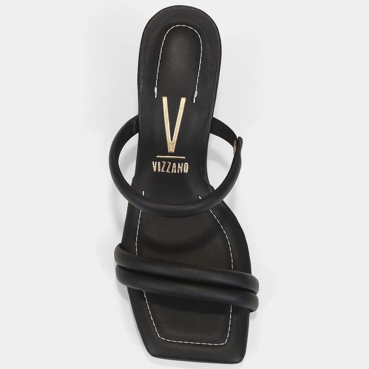 Tamanco Vizzano Salto Médio Feminino - Preto Preto 3