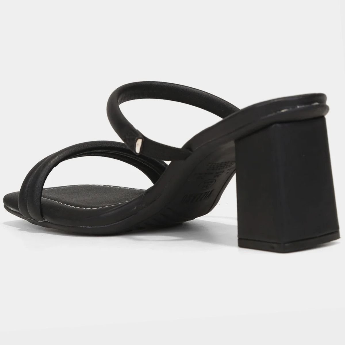 Tamanco Vizzano Salto Médio Feminino - Preto Preto 4