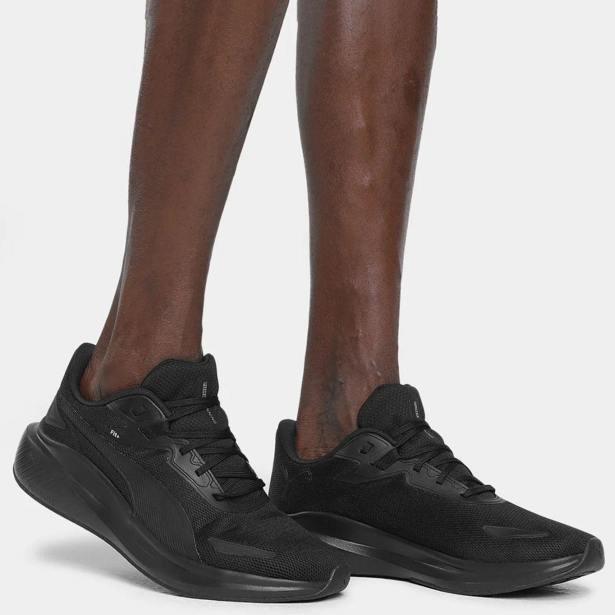 Tênis Puma Skyrocket Lite Unissex - Preto Preto 6