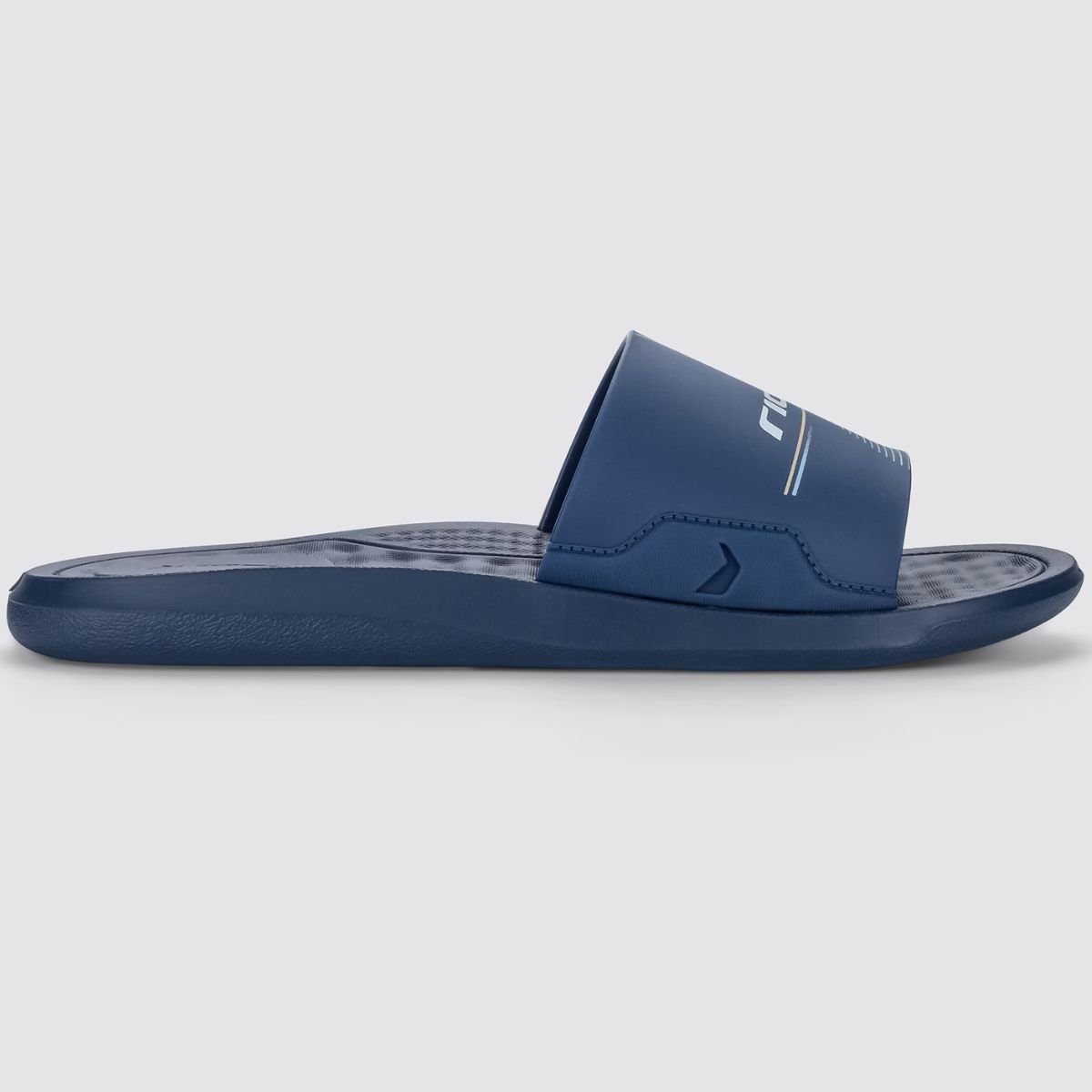 Chinelo Rider Slide Step Masculino - Azul e Branco Azul/Branco 2