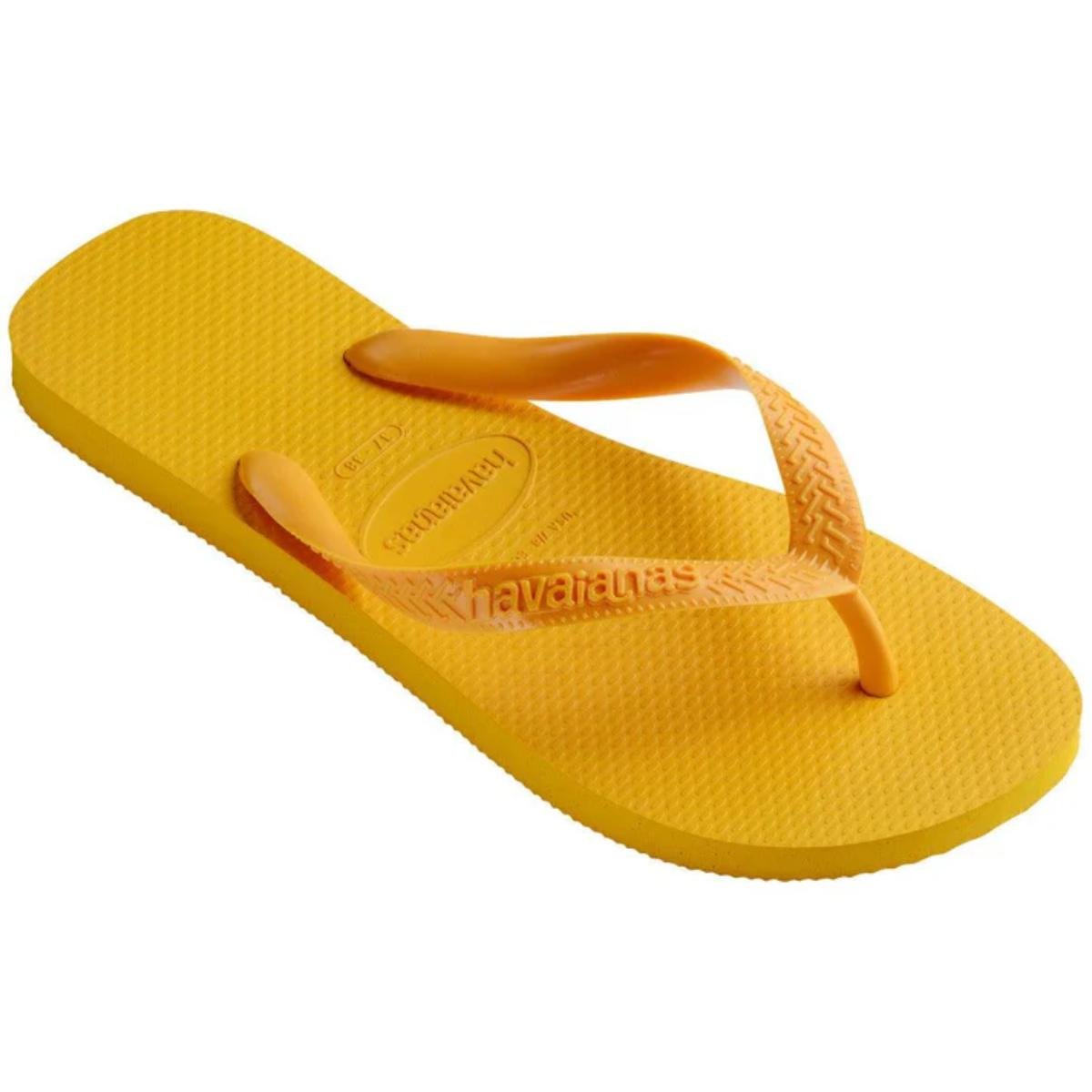 Chinelo Havaianas Top FC Unissex - Amarelo Amarelo 2