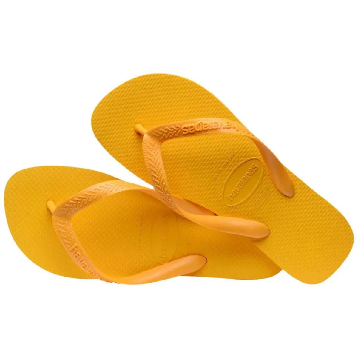 Chinelo Havaianas Top FC Unissex - Amarelo Amarelo 4