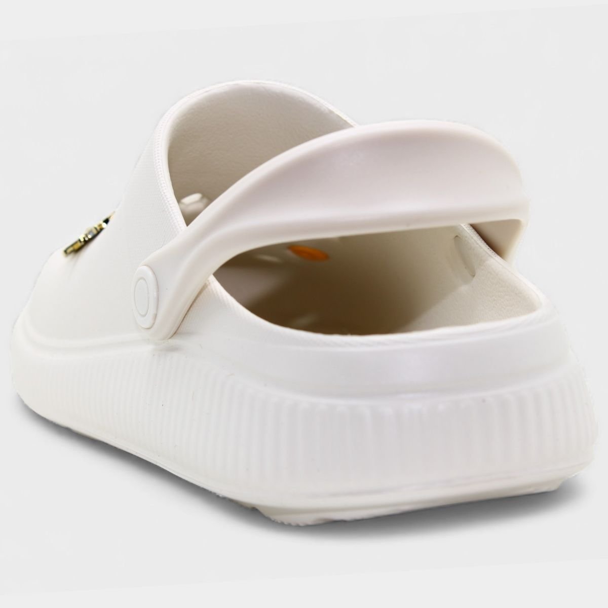 Babuche Moleca Bottons Feminino - Off White Off White 4