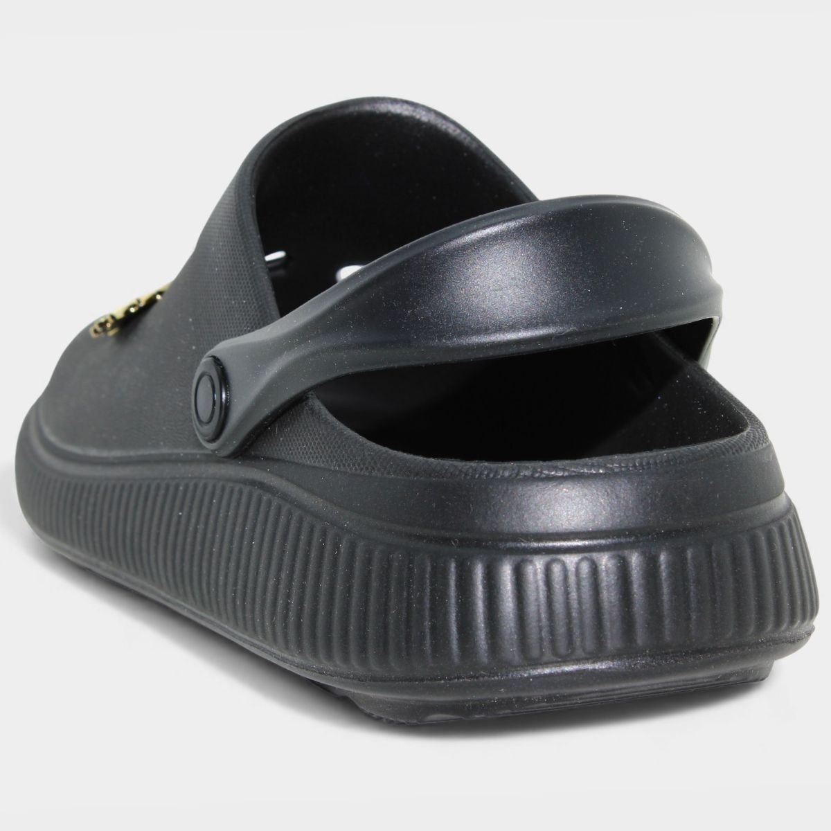 Babuche Moleca Bottons Feminino - Preto Preto 4