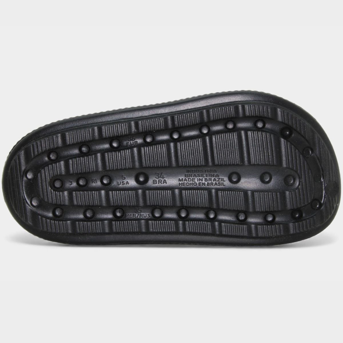 Babuche Moleca Bottons Feminino - Preto Preto 5