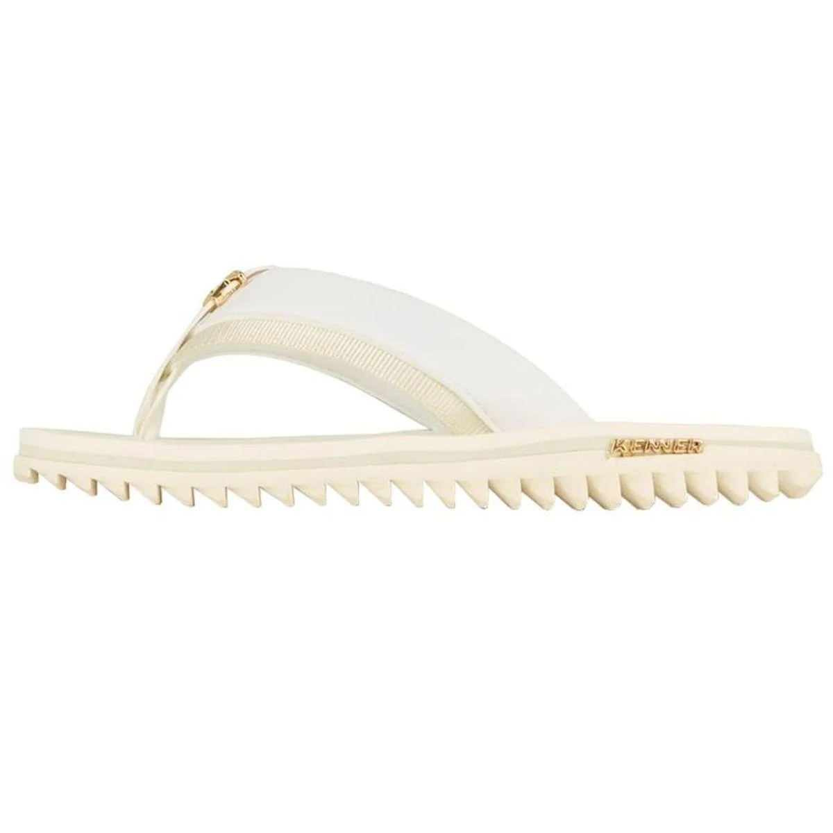 Chinelo Kenner Kivah Colors Masculino - Branco Branco 3