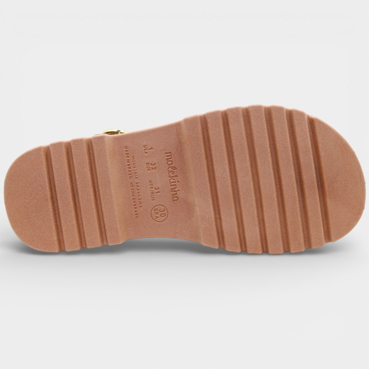 Papete Infantil Molekinha Apliques Menina - Nude Bege 5