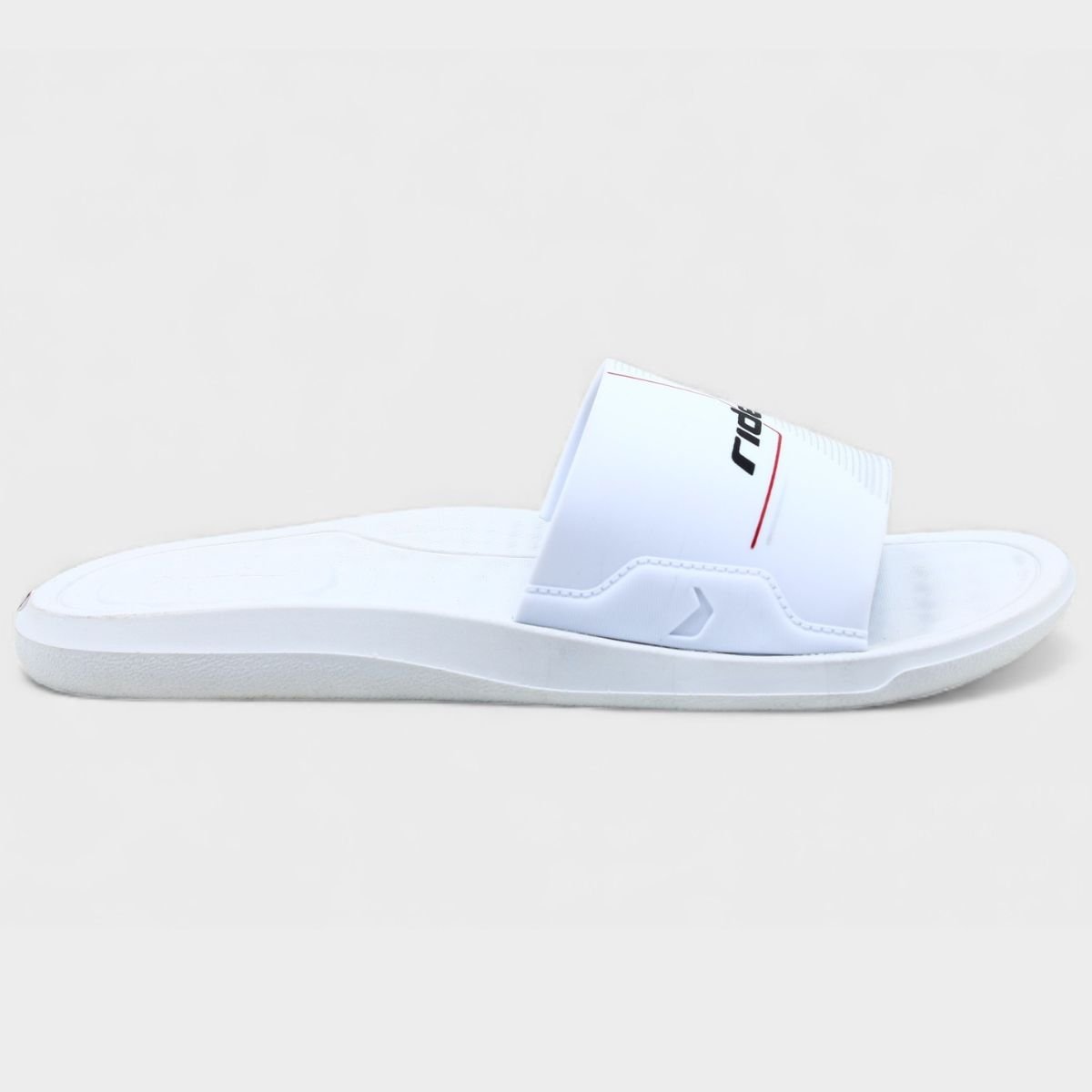 Chinelo Rider Slide Step Masculino - Branco Branco 2