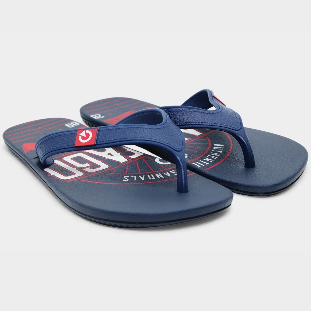 Chinelo Cartago Dakar Masculino - Azul e Vermelho Azul 2