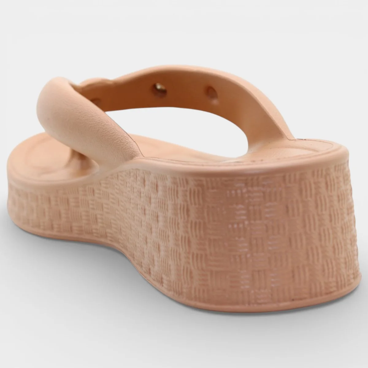 Tamanco Dijean Anatômico Brilho Feminino - Pêssego Bege 4