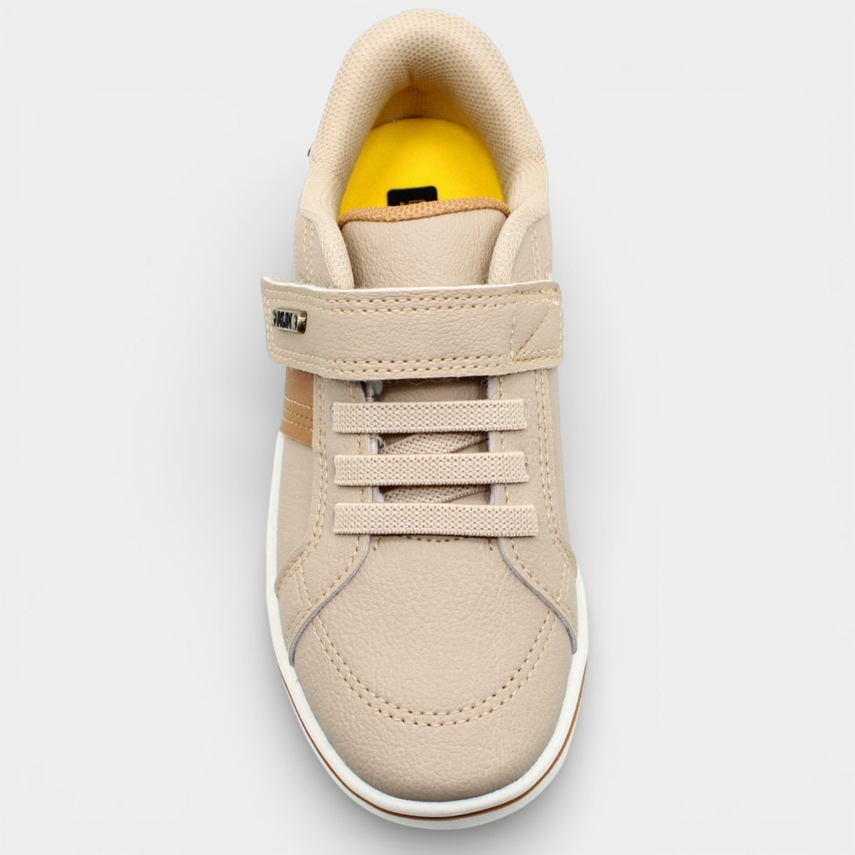 Tênis Infantil Klin Casual Flyer Mini Menino - Bege Bege 3