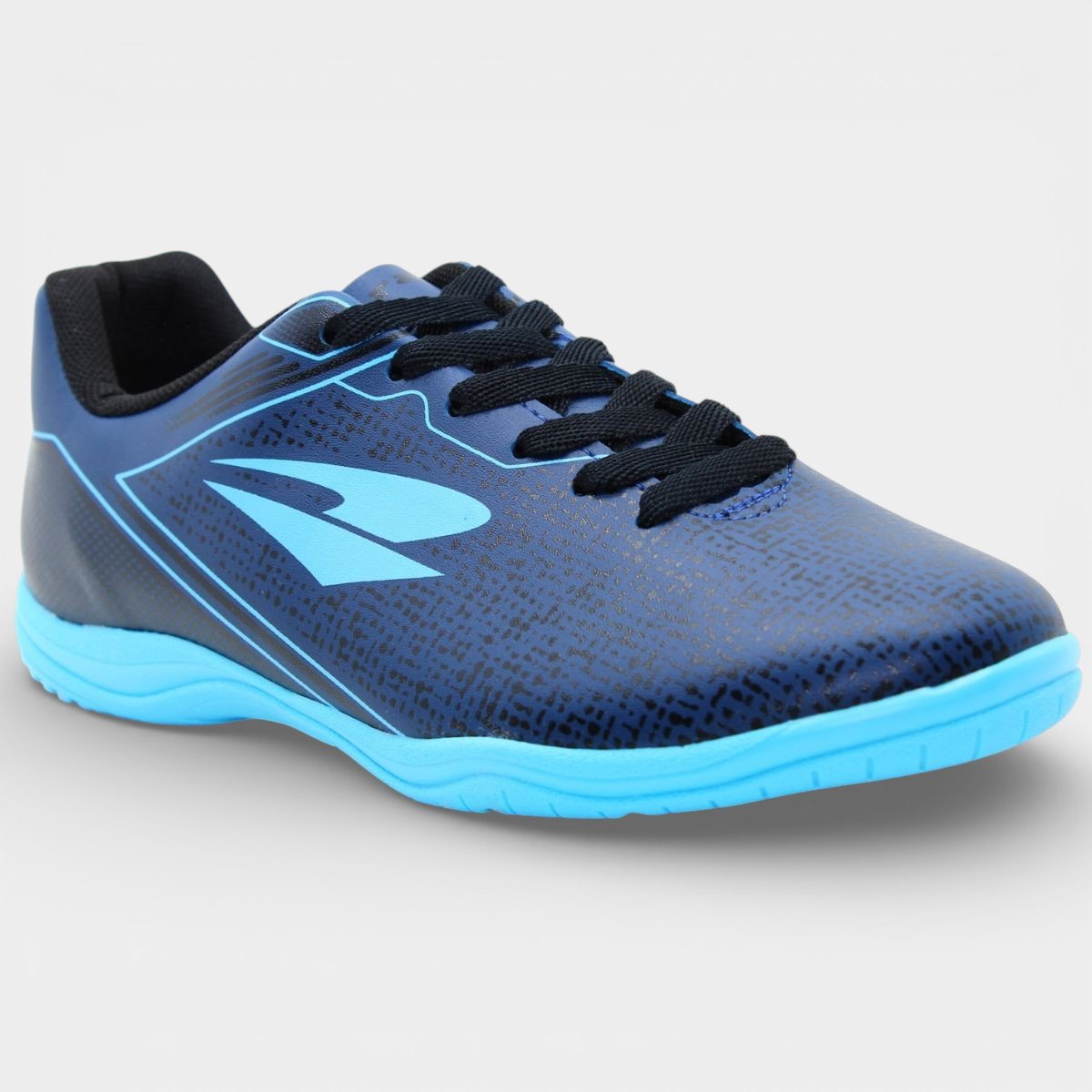 Chuteira Futsal Dray Layt Masculino - Marinho e Azul