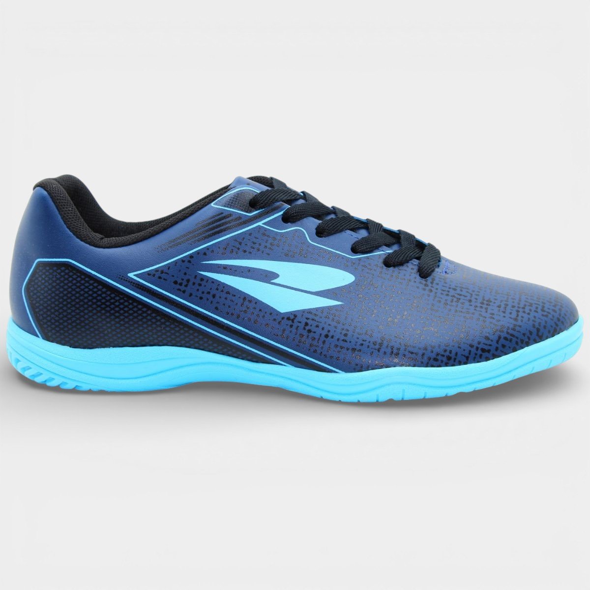 Chuteira Futsal Dray Layt Masculino - Marinho e Azul Azul 2