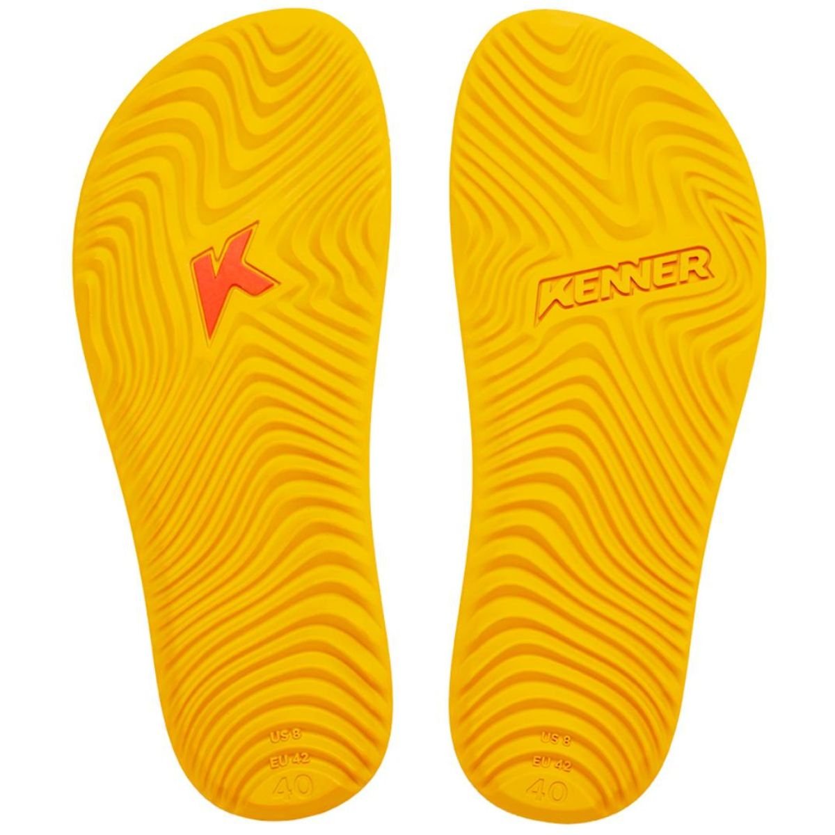 Chinelo Kenner New Summer Masculino - Amarelo Amarelo 5