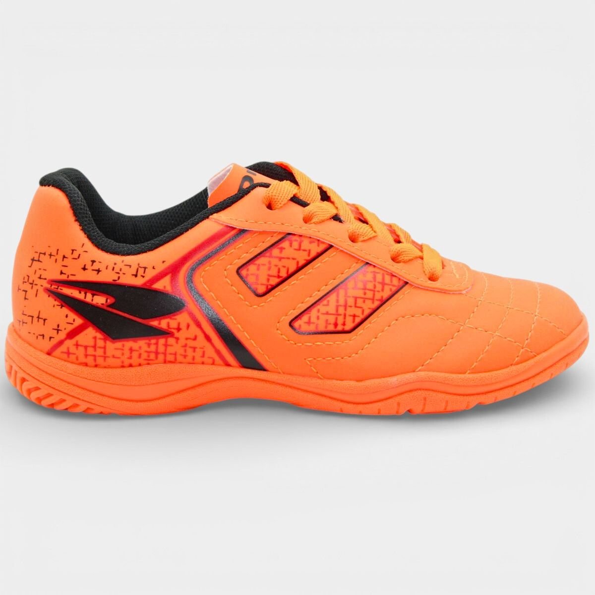 Chuteira Infantil Futsal Dray Spedy Menino - Laranja Laranja 2