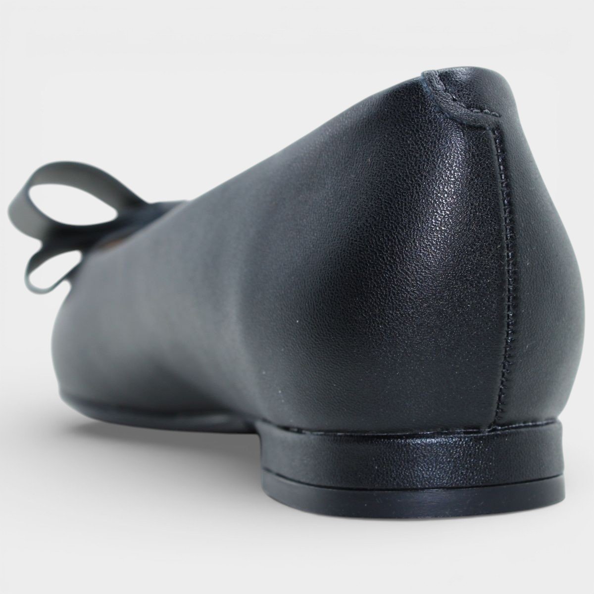 Sapatilha Vizzano Salto Baixo Bico Fino Laço Feminino - Preto Preto 4