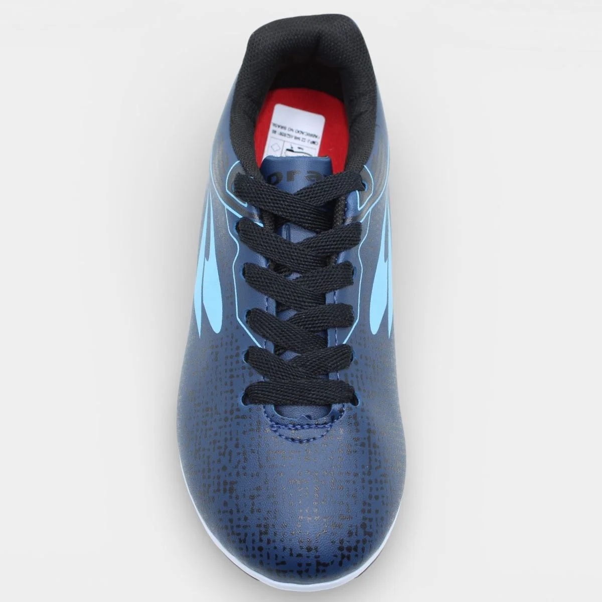 Chuteira Infantil Campo Dray Layt Masculina - Marinho e Azul Azul 3