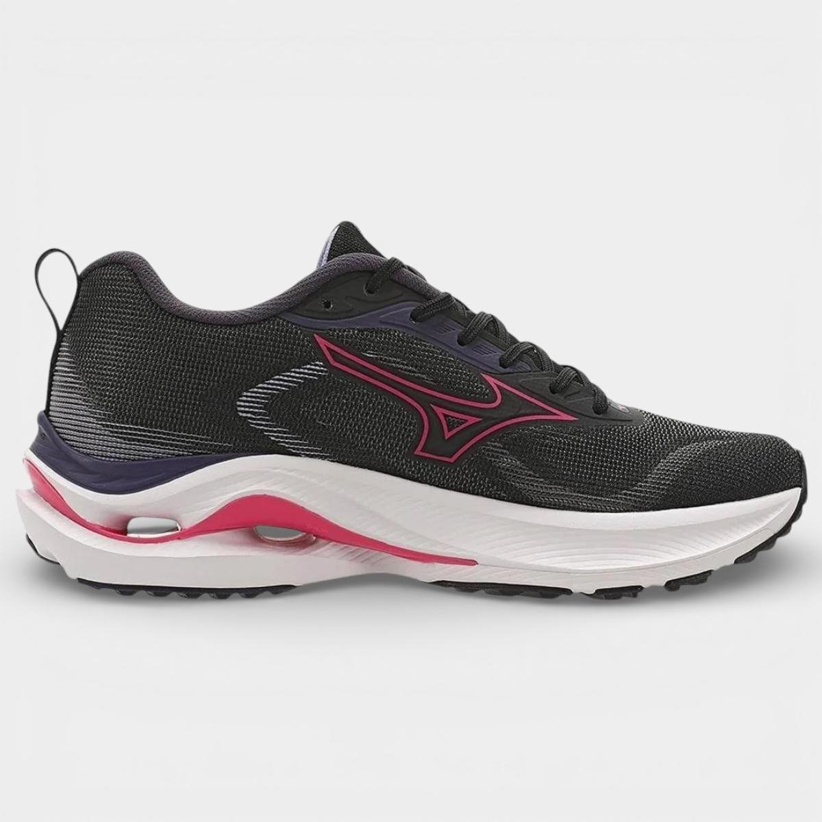 Tênis de Corrida Mizuno Wave Vitality 7 Feminino - Preto Preto 3