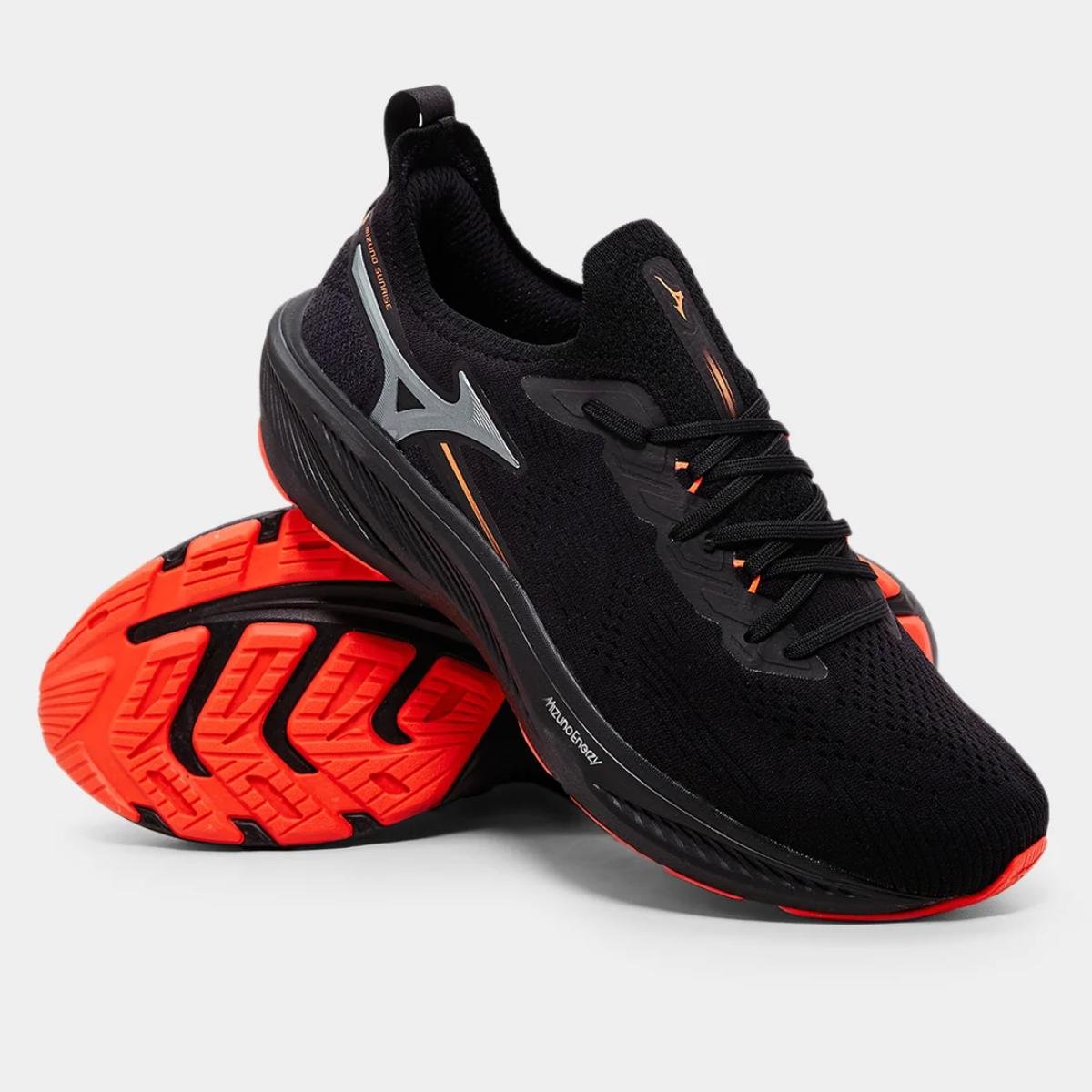 Tênis Mizuno Sunrise Masculino - Preto Preto 2