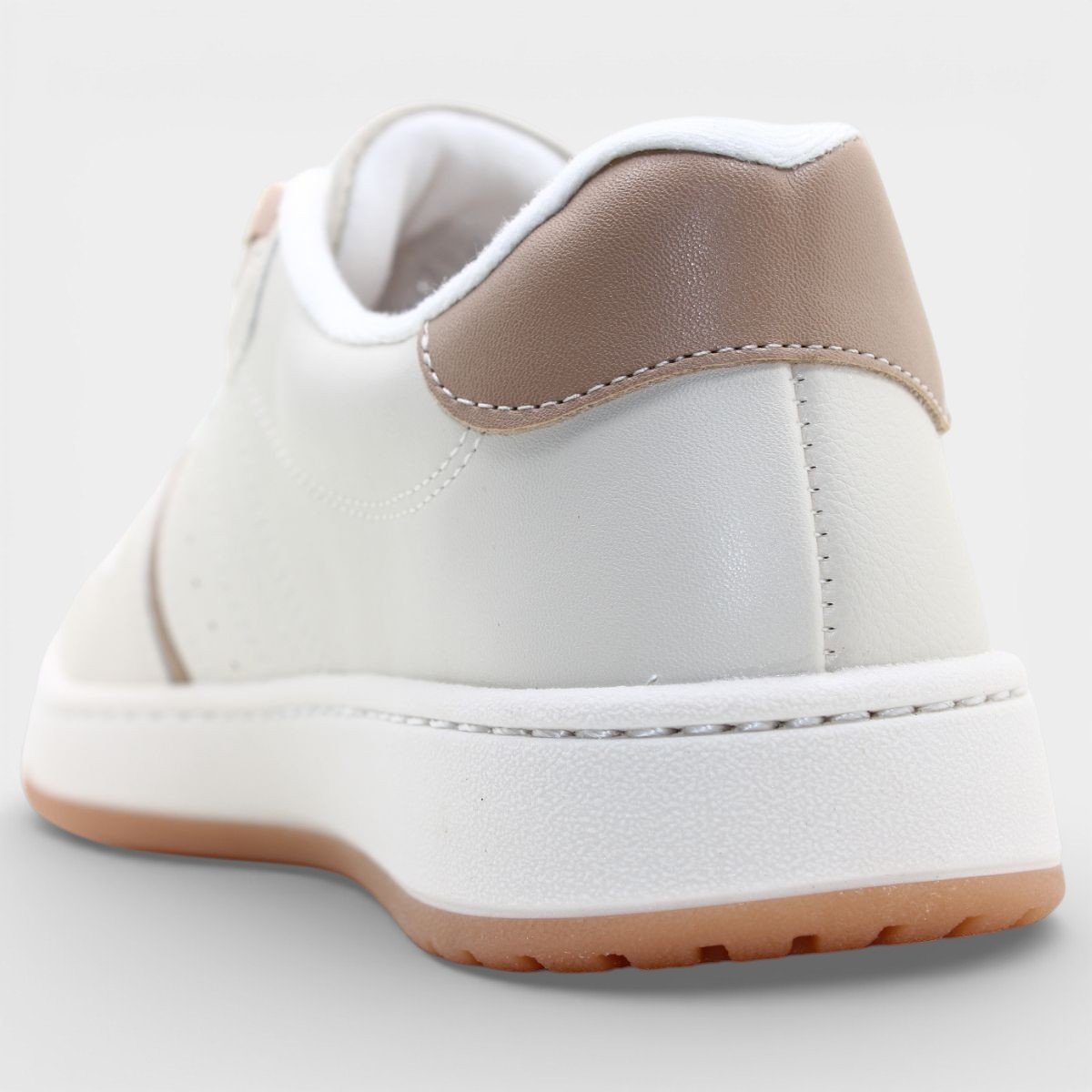 Tênis Vizzano Microperfuros Recortes Feminino - Off White e Bege Off White 4