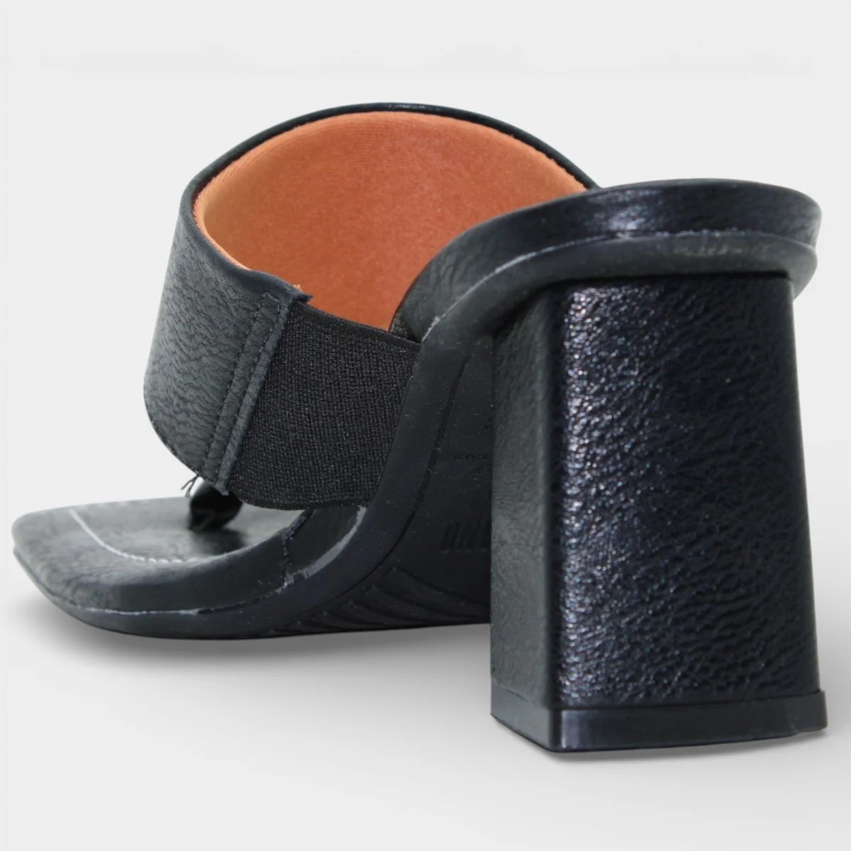 Tamanco Vizzano Básico Salto Bloco Feminino - Preto Preto 4
