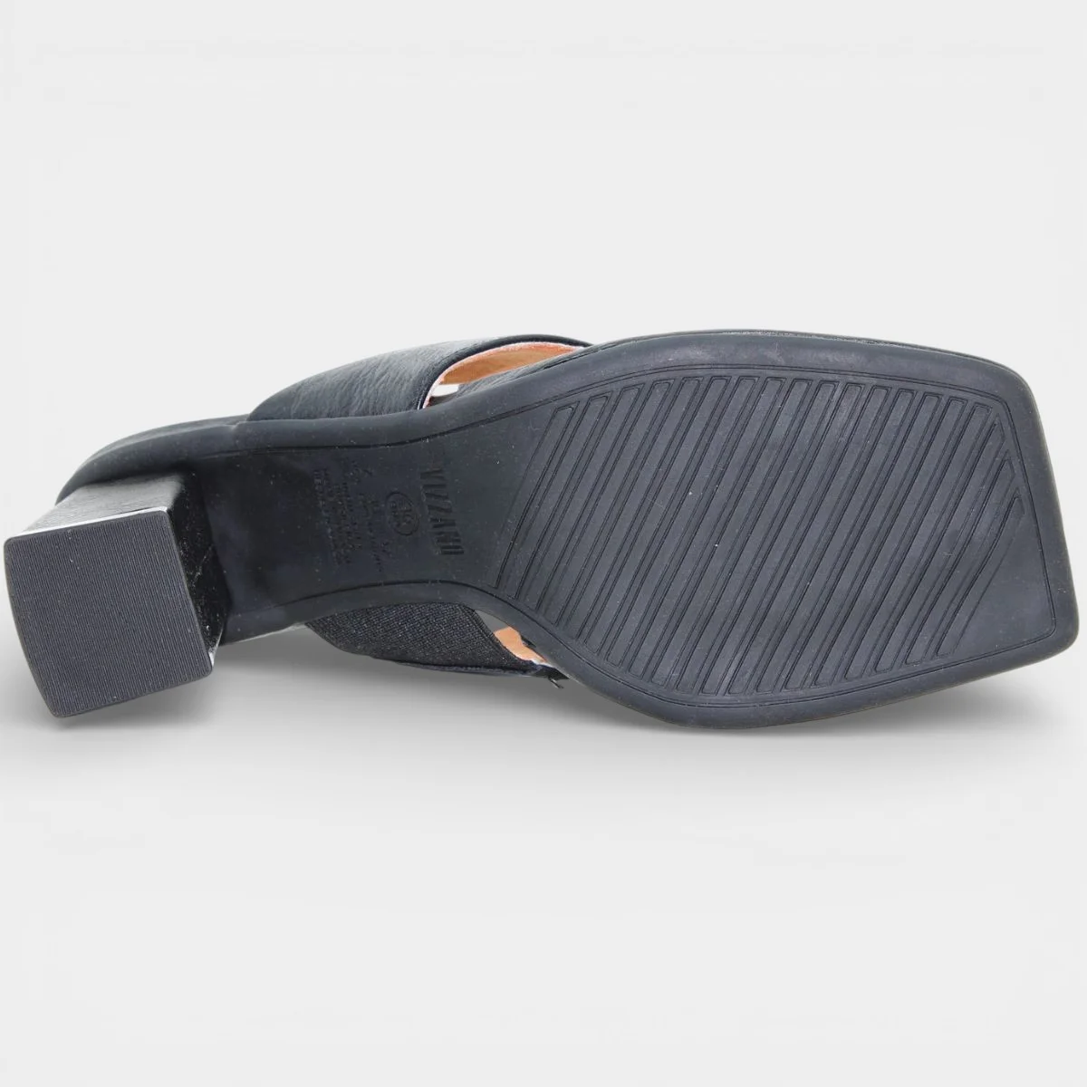 Tamanco Vizzano Básico Salto Bloco Feminino - Preto Preto 5