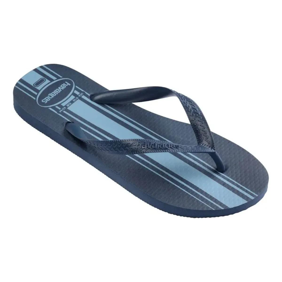Chinelo Havaianas Color Essential Masculino - Marinho e Azul Azul Marinho 2