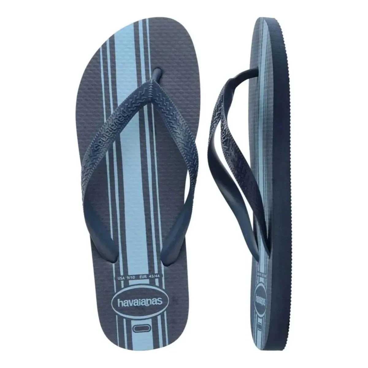 Chinelo Havaianas Color Essential Masculino - Marinho e Azul Azul Marinho 5