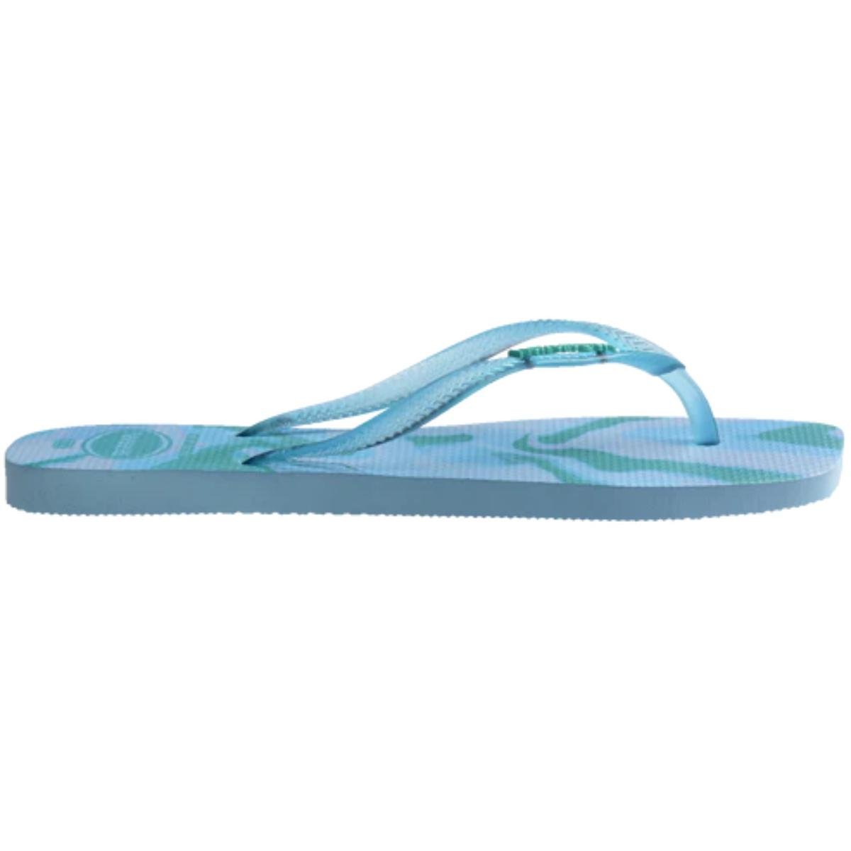 Chinelo Havaianas Square Jelly Feminino - Azul Azul 3