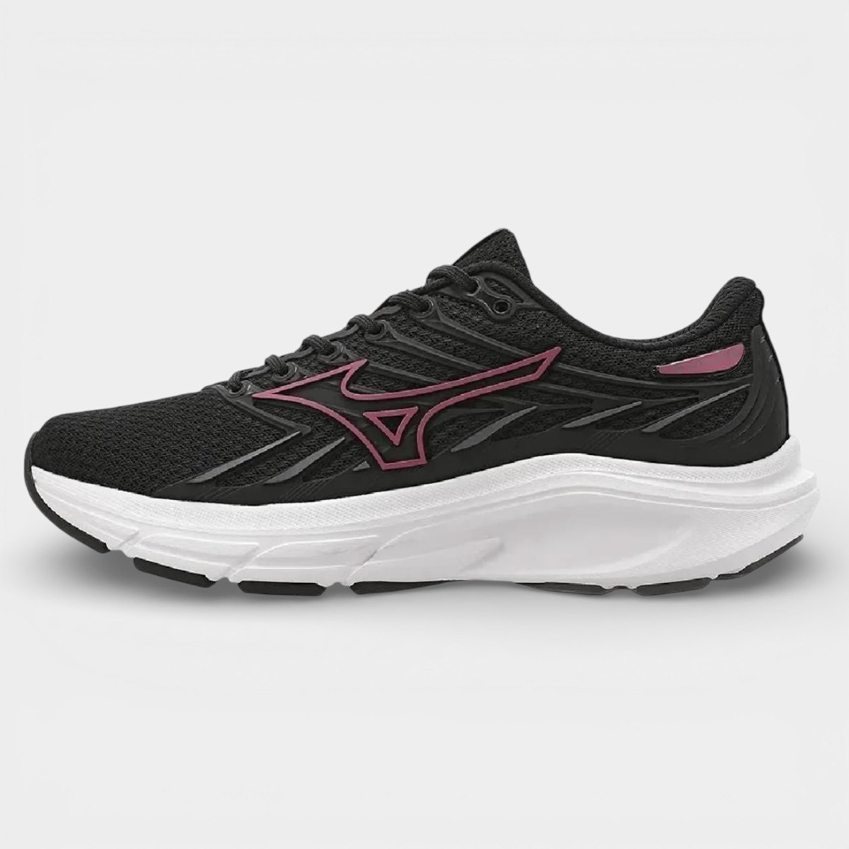 Tênis Mizuno Esportivo Jet 8 Feminino - Preto Preto 3