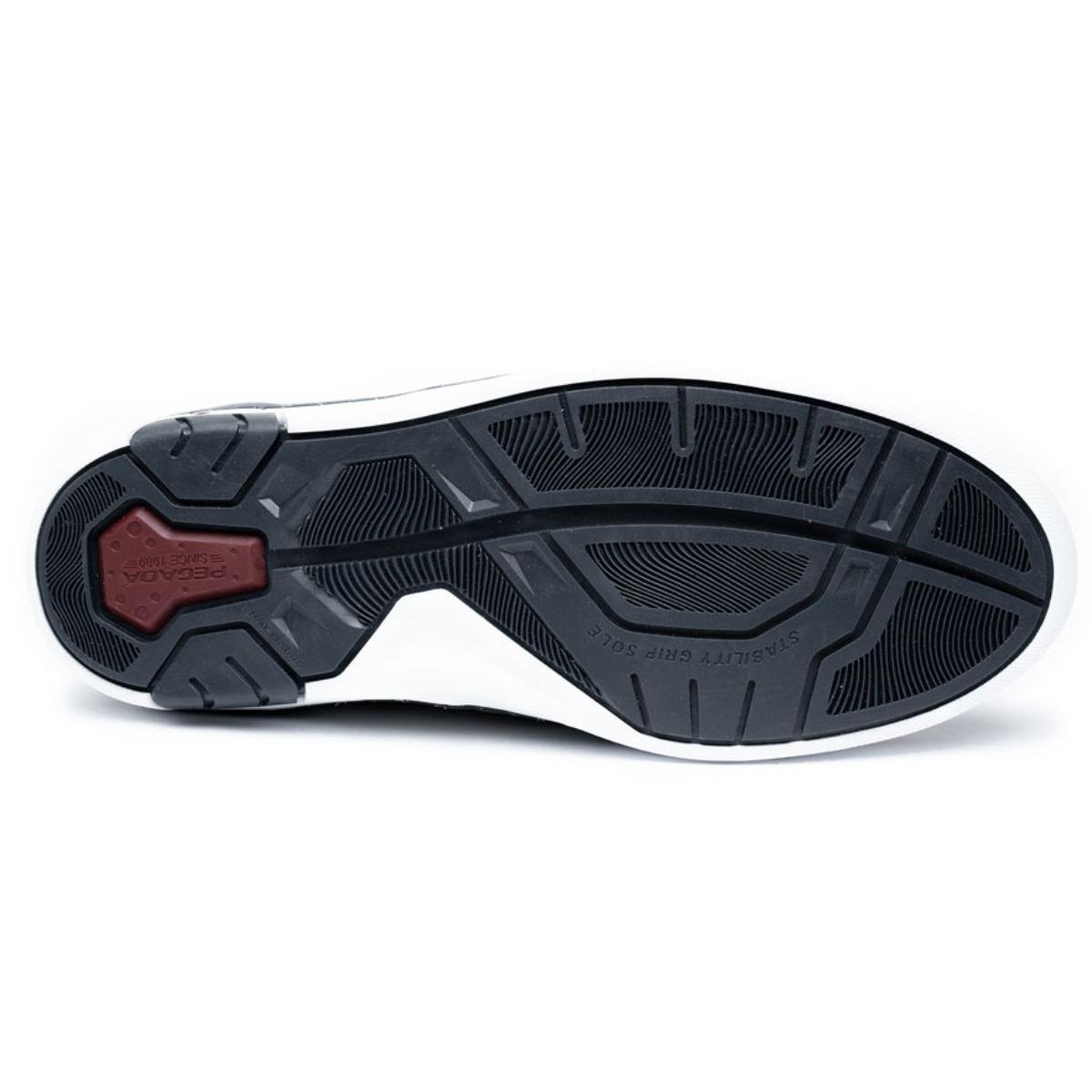 Mocassim Couro Pegada Rustic Masculino - Cinza Cinza 5