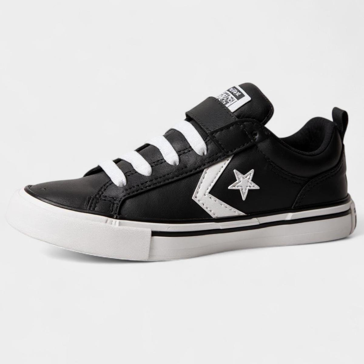 Tênis Infantil Converse Pro Blaze Strap - Preto e Branco Preto 4
