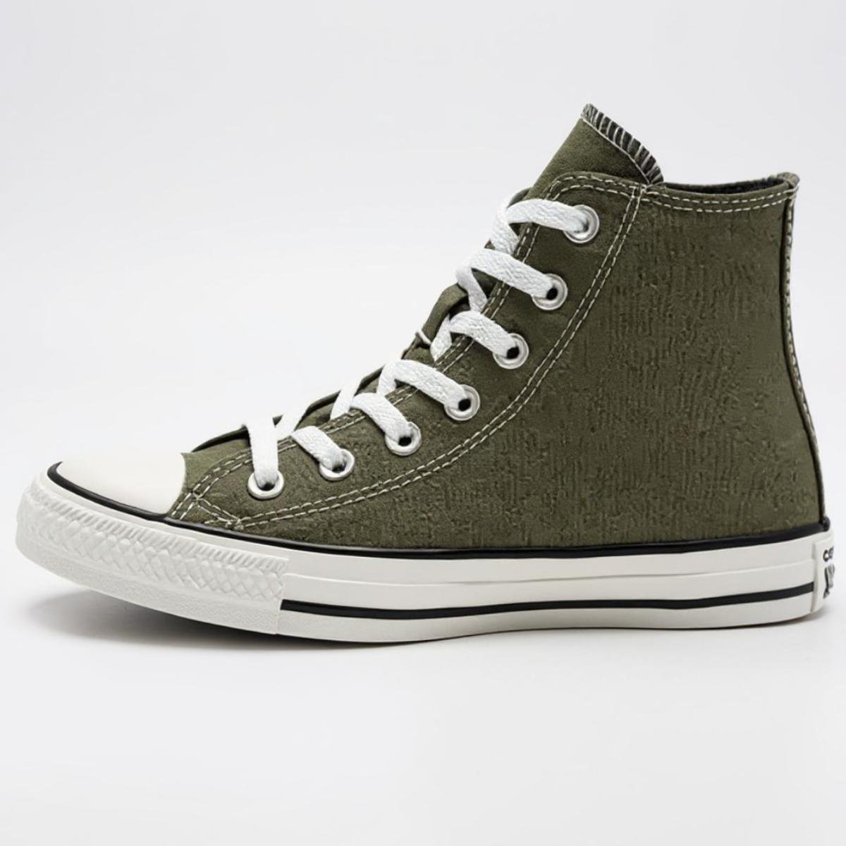 Tênis Cano Alto Converse Chuck Taylor All Star Unissex - Verde Verde 4