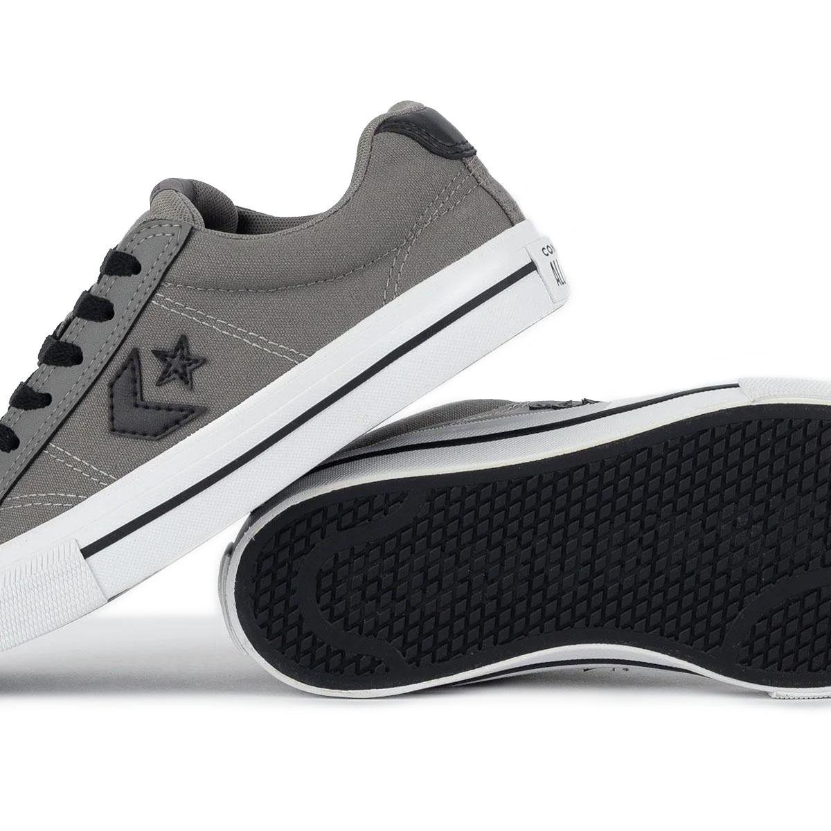 Tênis Converse All Star Casual Sport Unissex - Cinza e Preto Cinza 5