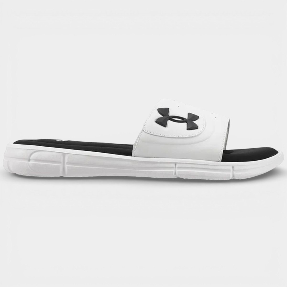 Chinelo Under Armour Ignite Vi Sl Se - Branco e Preto Branco 3