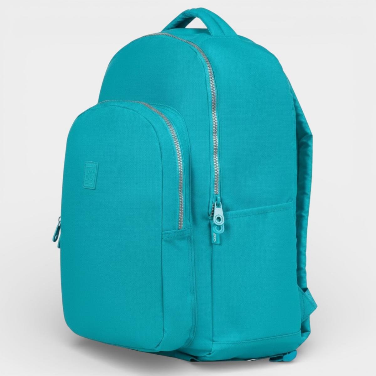 Mochila Escolar Bagaggio Pop Fun Feminina - Azul Claro Azul 2