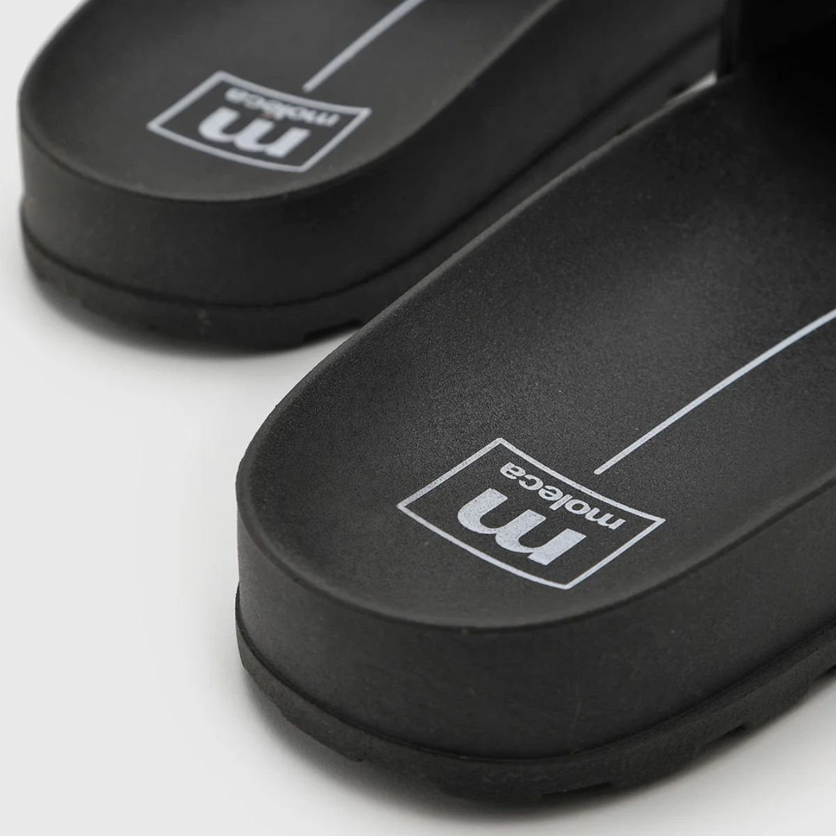 Chinelo Moleca Slide Pins Feminino - Preto Preto 4