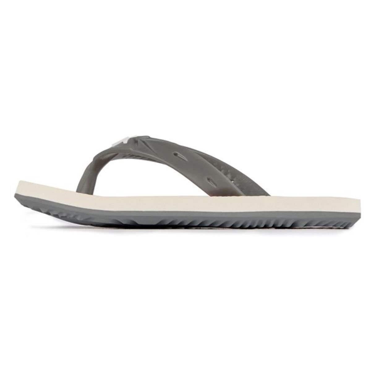 Chinelo Infantil Kenner Summer Listra Kids - Cinza e Laranja Cinza 3