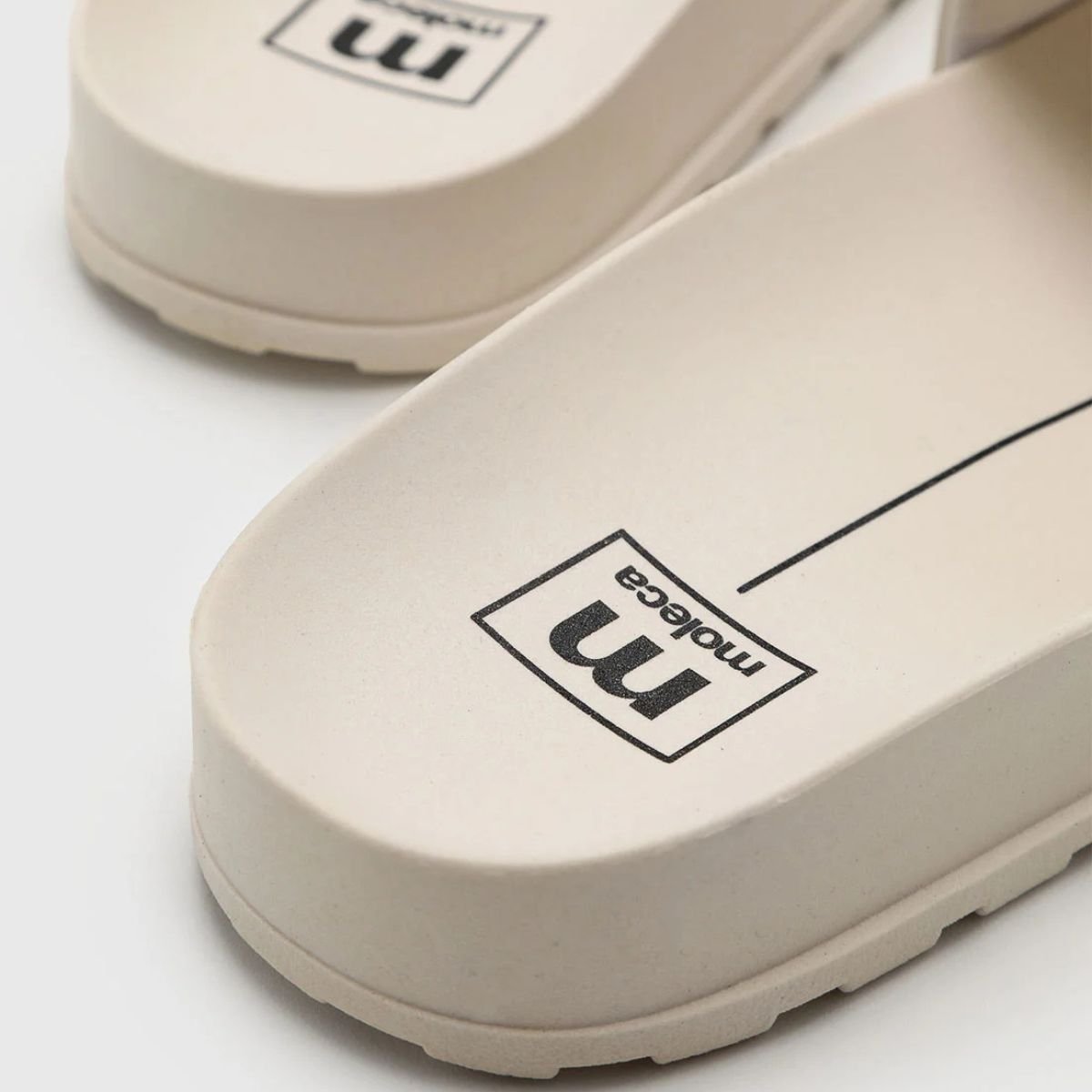 Chinelo Moleca Slide Pins Feminino - Off White Off White 4